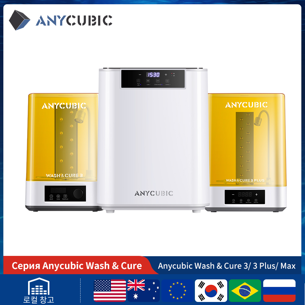 3D Printing Sla - ANYCUBIC Wash & Cure 3/ 3