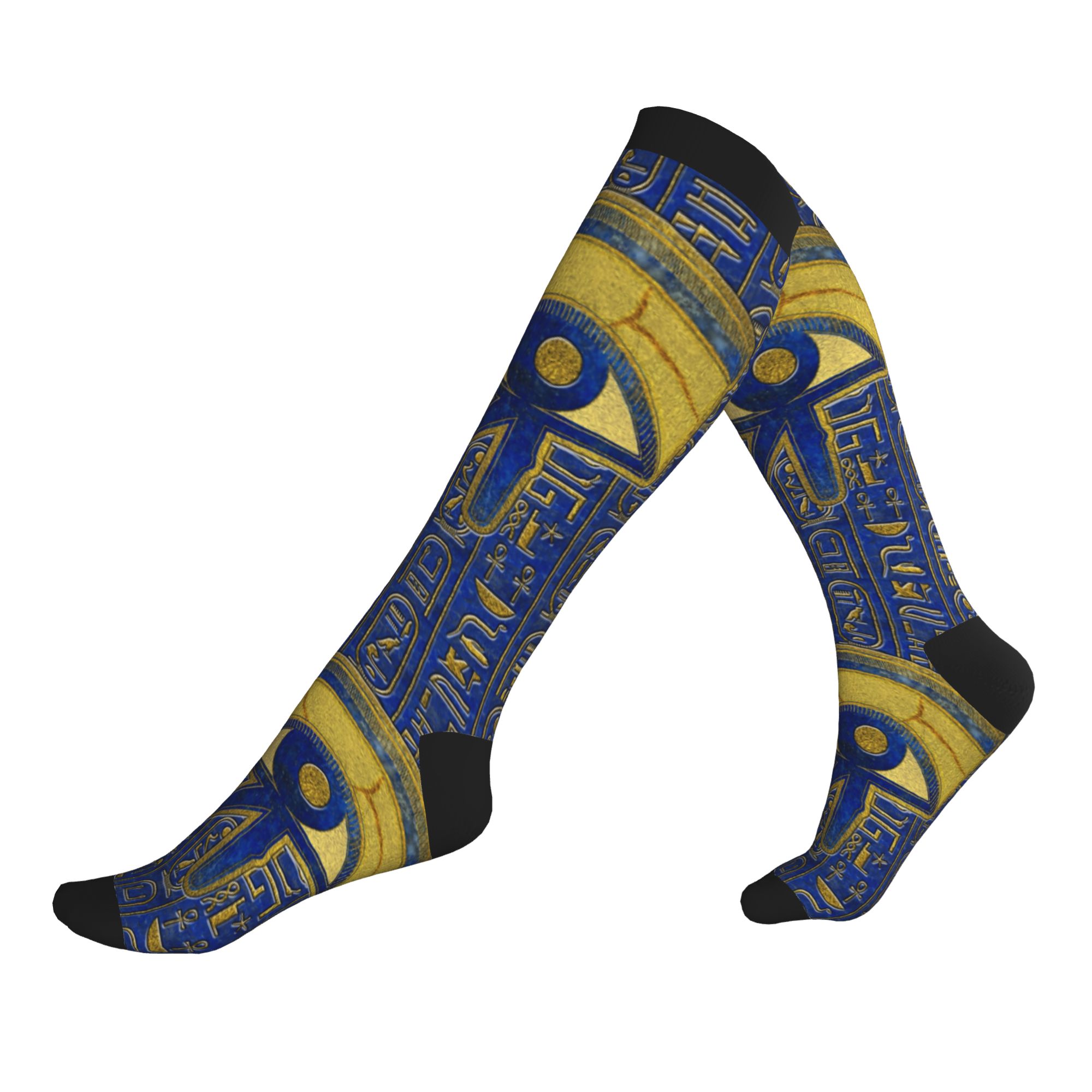 3D Printing Gold - Cute Men's Gold Egyptian Eye Of