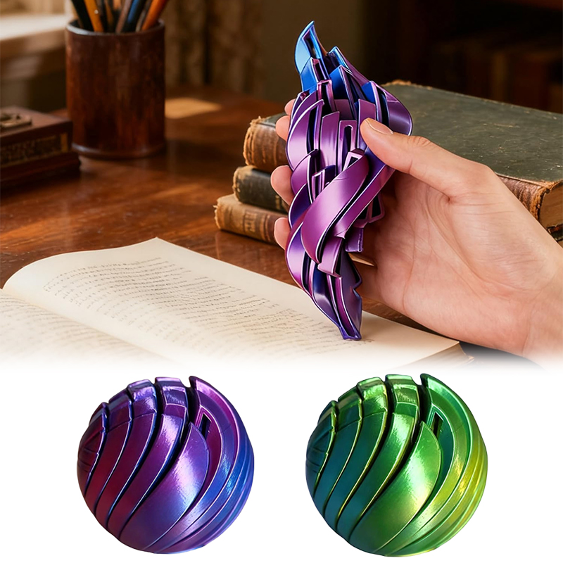 3D Printing Gears - Slime Ball Fidget Toy 3D Printed