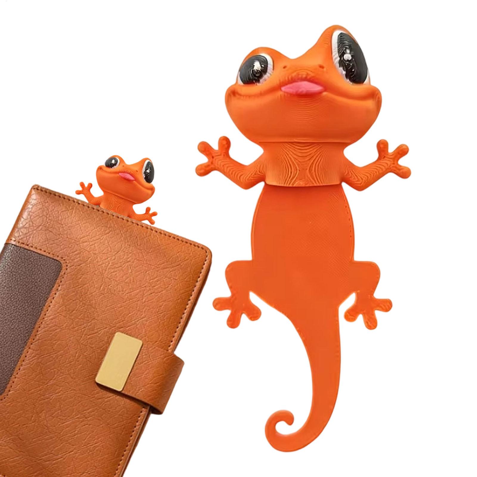 3D Printing Journal - Animal Bookmarks 3D Print Gecko Page