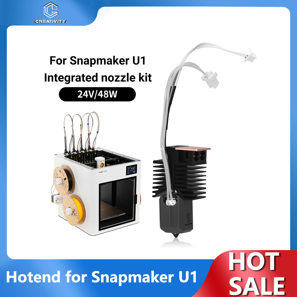 3D Printing Output - Snapmaker U1 0.2/0.4/0.6/0.8mm Hotend Full Assembled