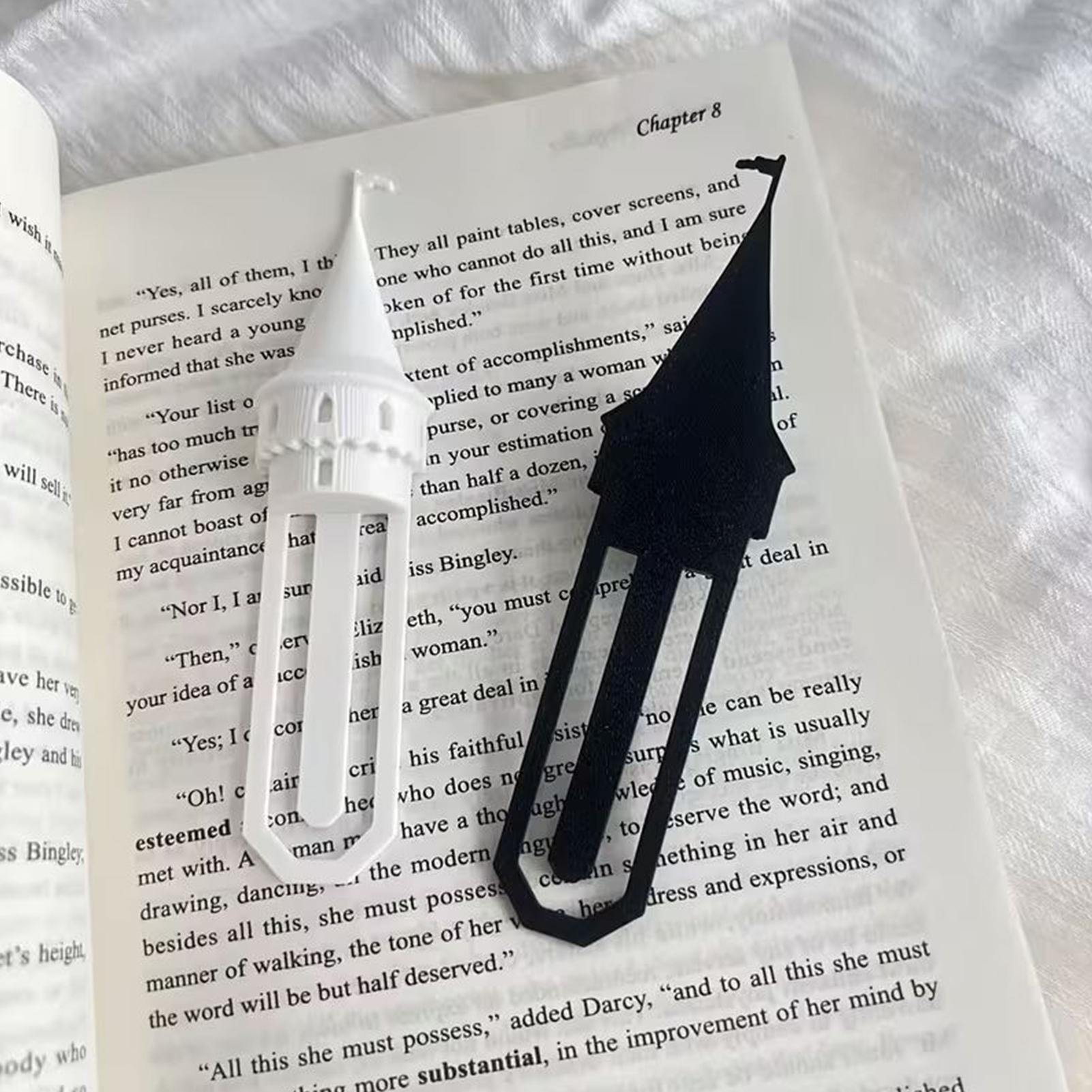 3D Printing Journal - 3D Printed Castle Bookmark Cute Page