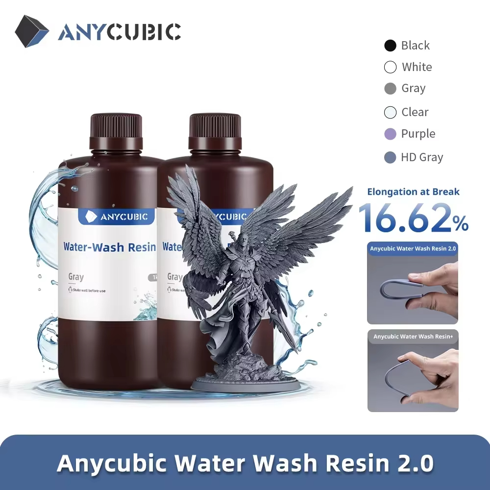 3D Printing Dental - ANYCUBIC Water-Wash Resin For LCD 3D
