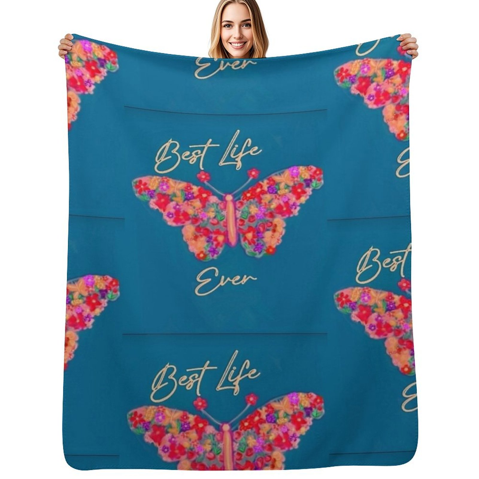 3D Printing Journal - Best Life Bright Wildflower Butterfly Journal