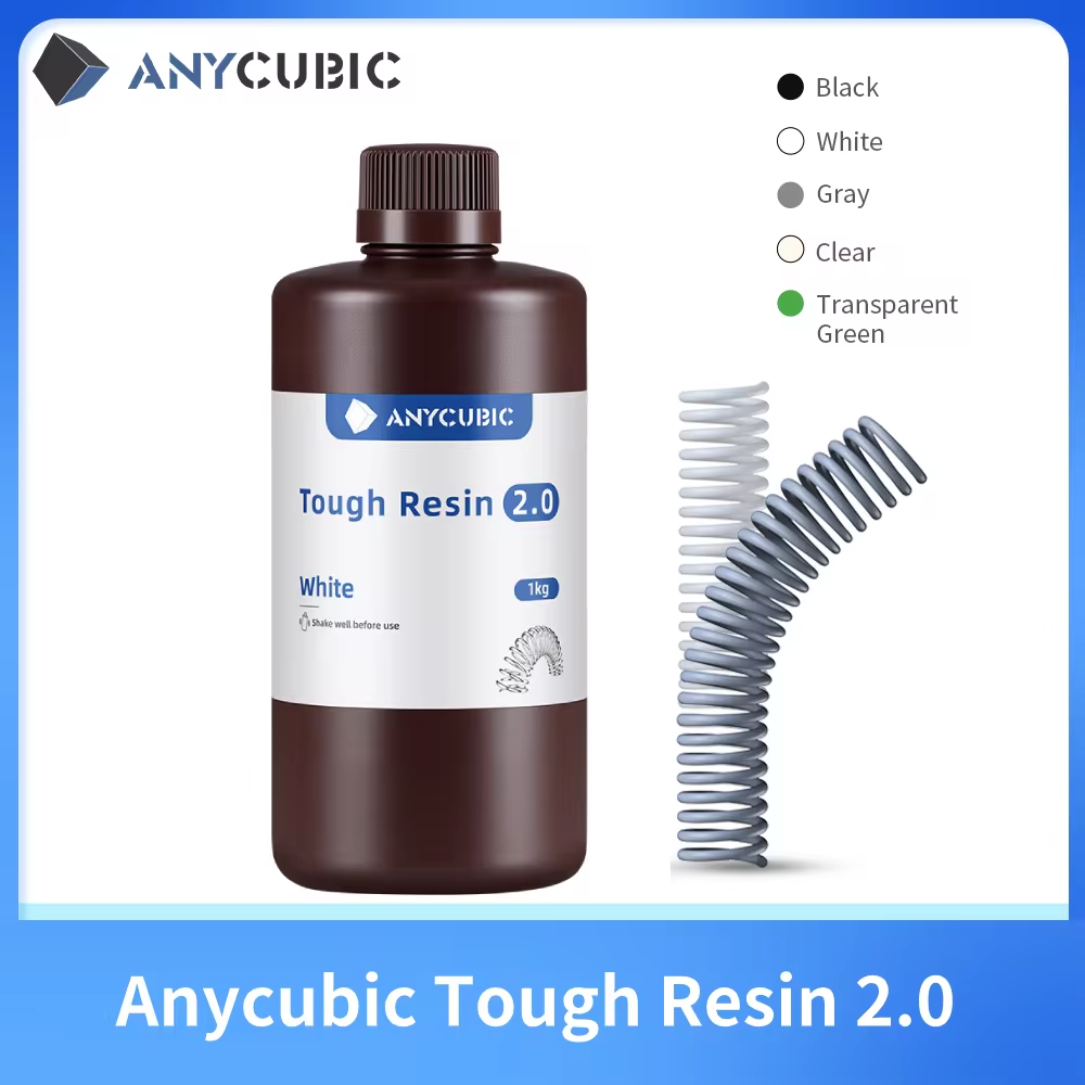 3D Printing Dental - Anycubic Flexible Tough Resin 2.0 LCD