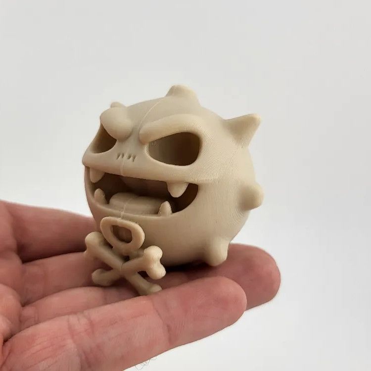 3D Printing Idea - Pokémon Skeletal Fossil Figure Model 3D