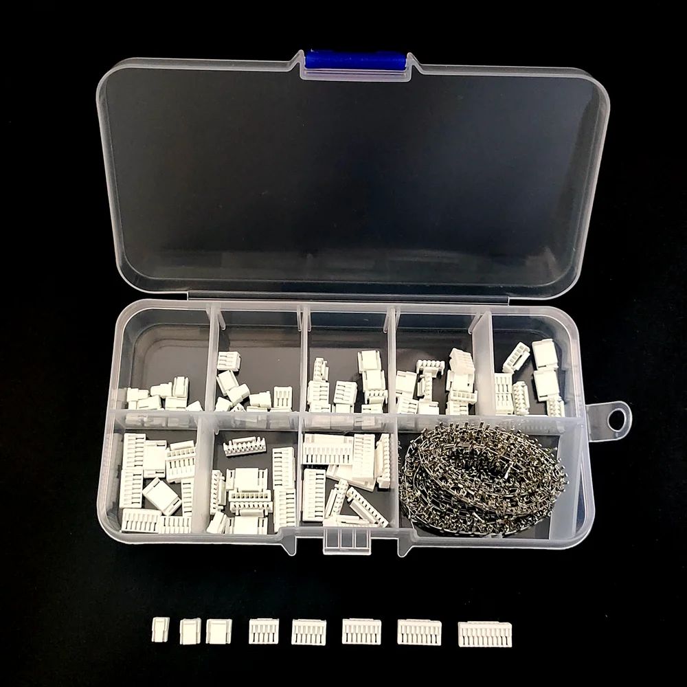 3D Printing Output - 530pcs/boxed JST GH 1.25mm Connectors Kit
