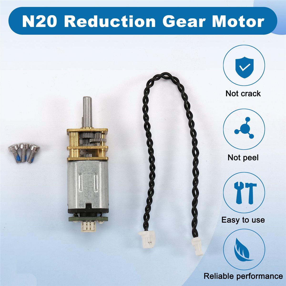 3D Printing Output - A49T N20 Reduction Gear Motor N20