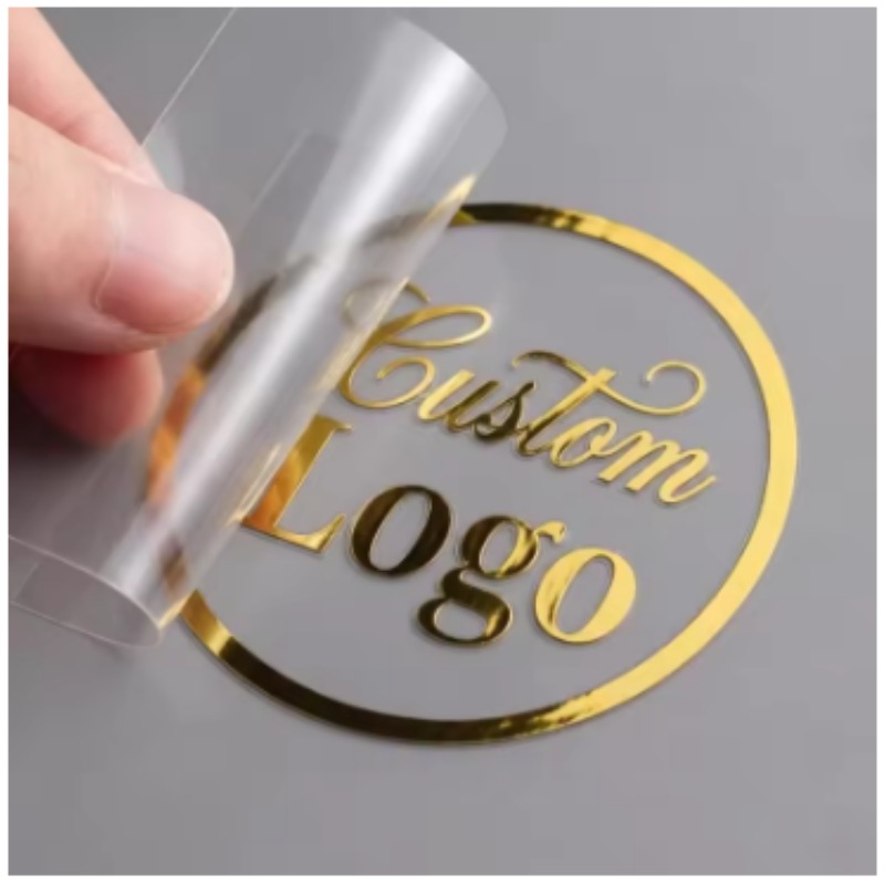 Custom 3D Gold Transfer Sticke - 3D Printing Gold recension och pris
