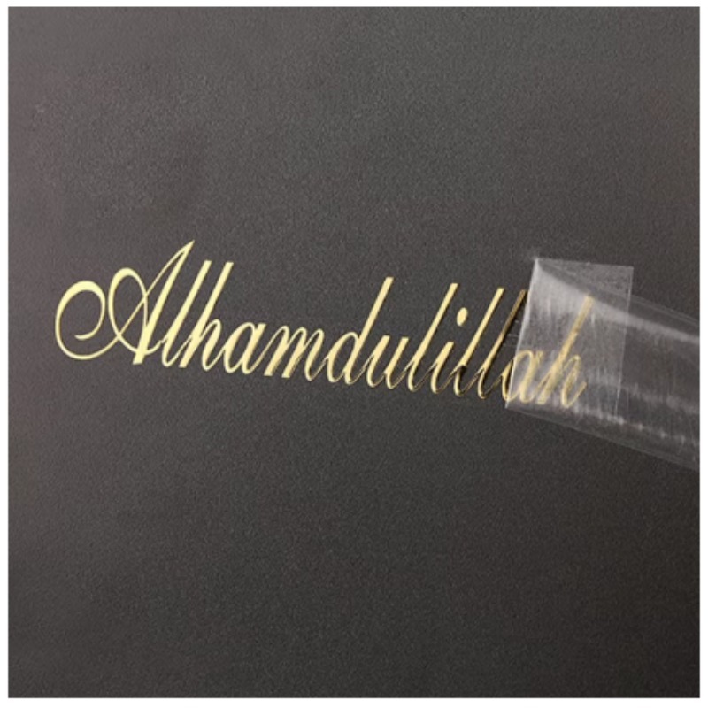 Custom 3D Gold Transfer Sticke - 3D Printing Gold recension och pris