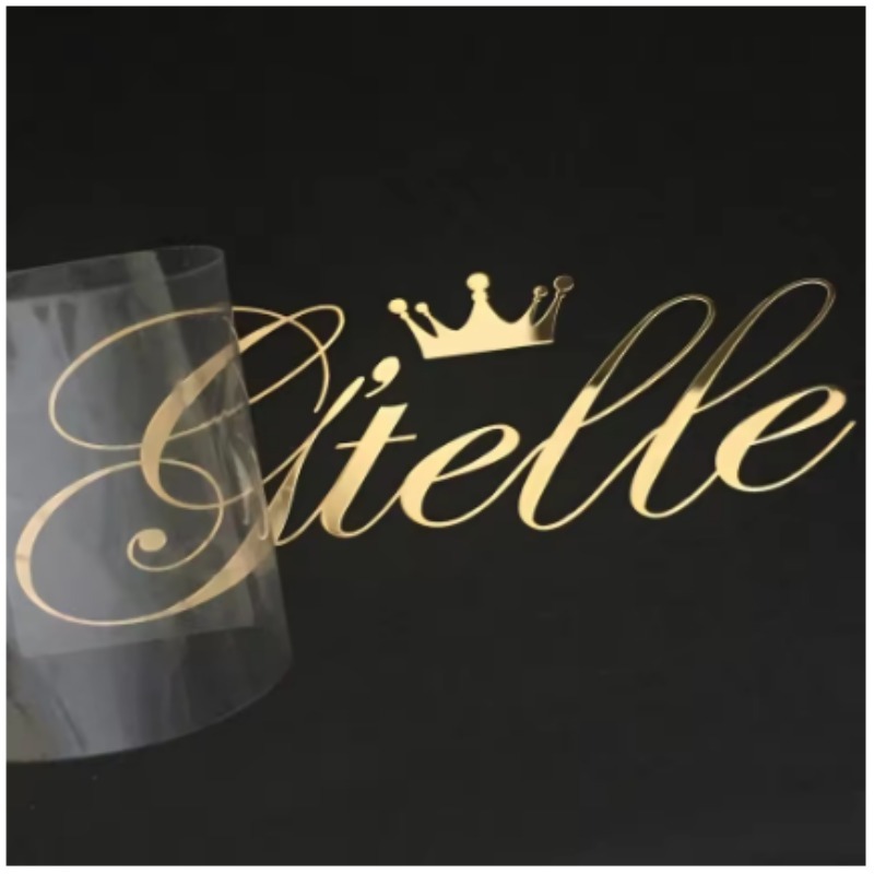 Custom 3D Gold Transfer Sticke - 3D Printing Gold recension och pris