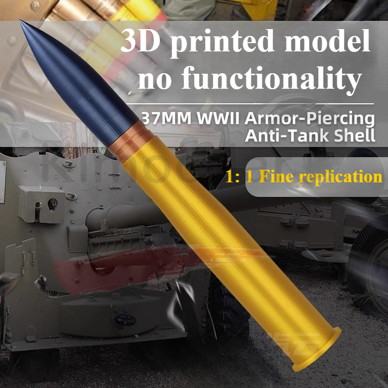3D Printing World War II 37mm  - 3D Printing Enthusiast recension och pris