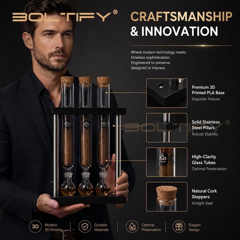 BOLTIFY For Cigars Lovers Enth - 3D Printing Enthusiast recension och pris