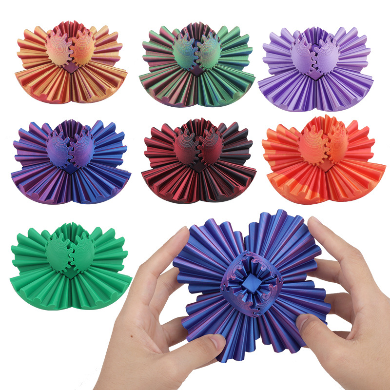 3D Printed Gear Ball Spin Deco - 3D Printing Gears recension och pris