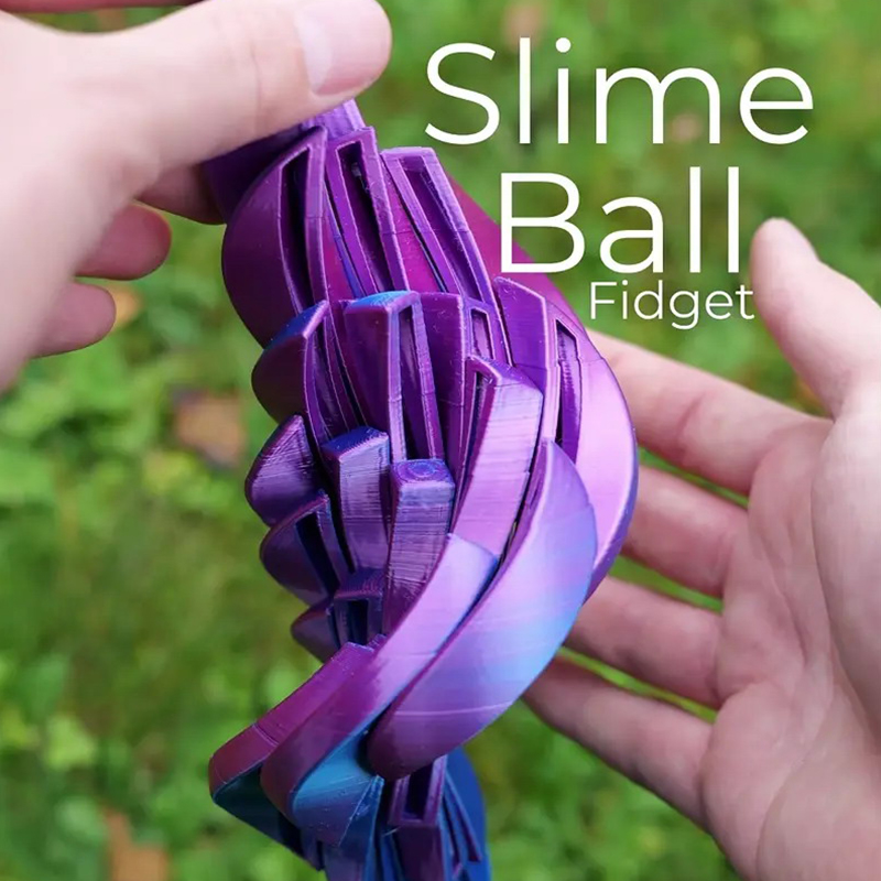 Slime Ball Fidget Toy 3D Print - 3D Printing Gears recension och pris