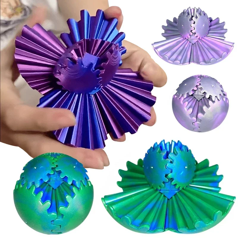 Gear Ball 3D Printed Fidget To - 3D Printing Gears recension och pris