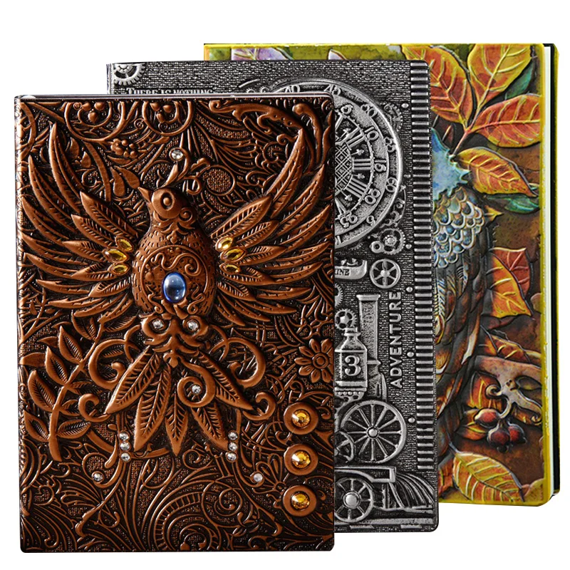 3D Embossed Notebook A5 Animal - 3D Printing Journal recension och pris