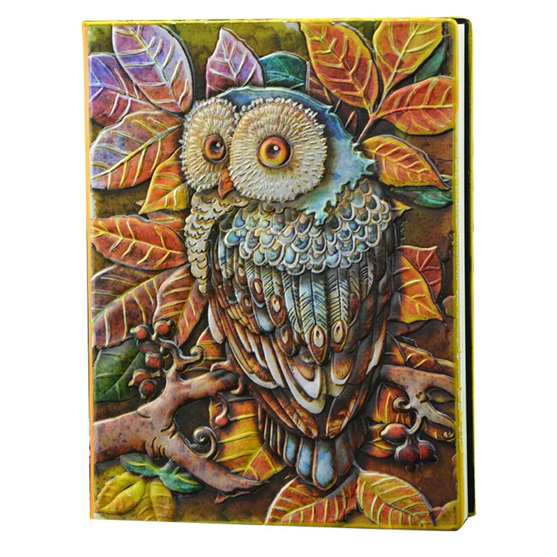 3D Embossed Notebook A5 Animal - 3D Printing Journal recension och pris