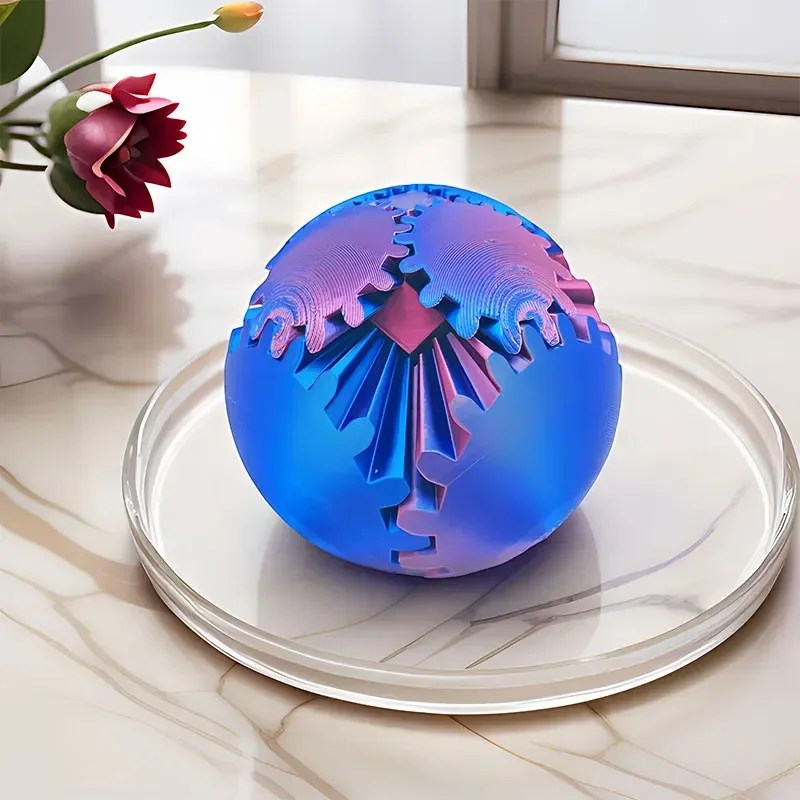 3D Printed Gear Ball Spin Ball - 3D Printing Gears recension och pris