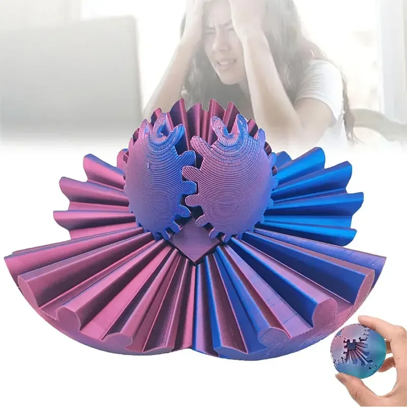 3D Printed Gear Ball Spin Ball - 3D Printing Gears recension och pris