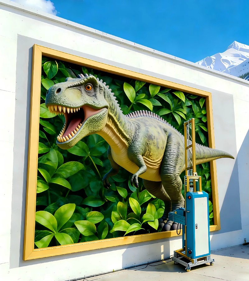 Customized Inkjet Wall Printer - 3D Printing Output recension och pris