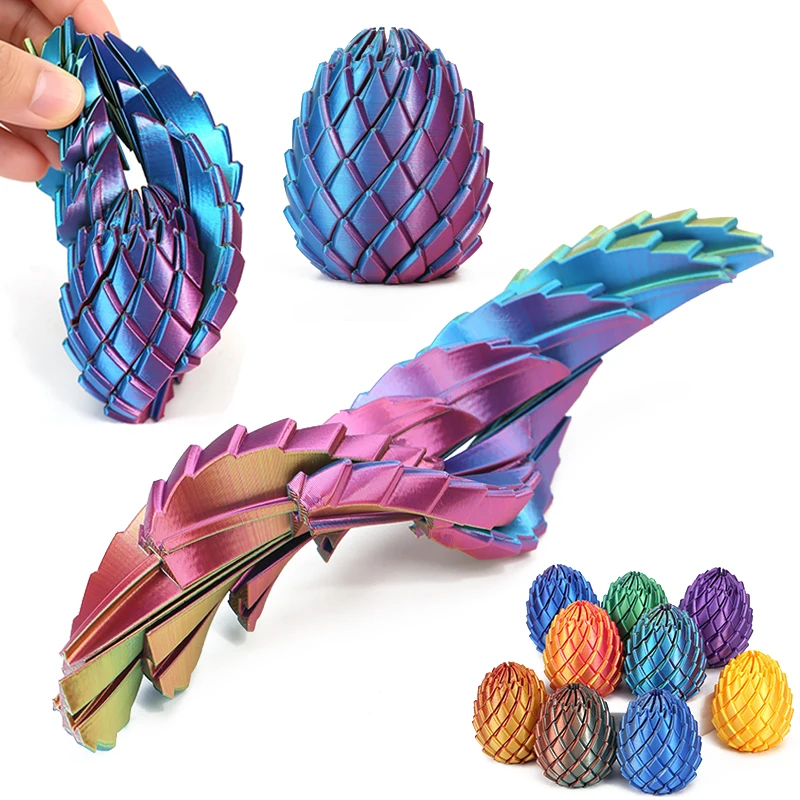 3D Printed Dragon Egg Twist Fi - 3D Printing Gears recension och pris