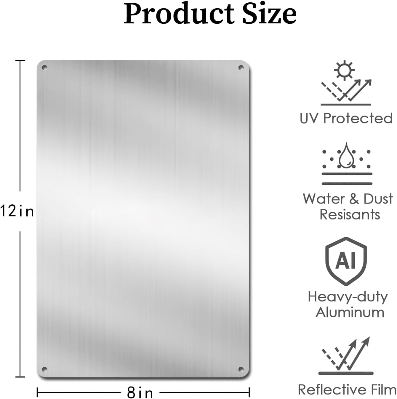 Tin Sign I Easily Distracted C - 3D Printing Aluminium recension och pris