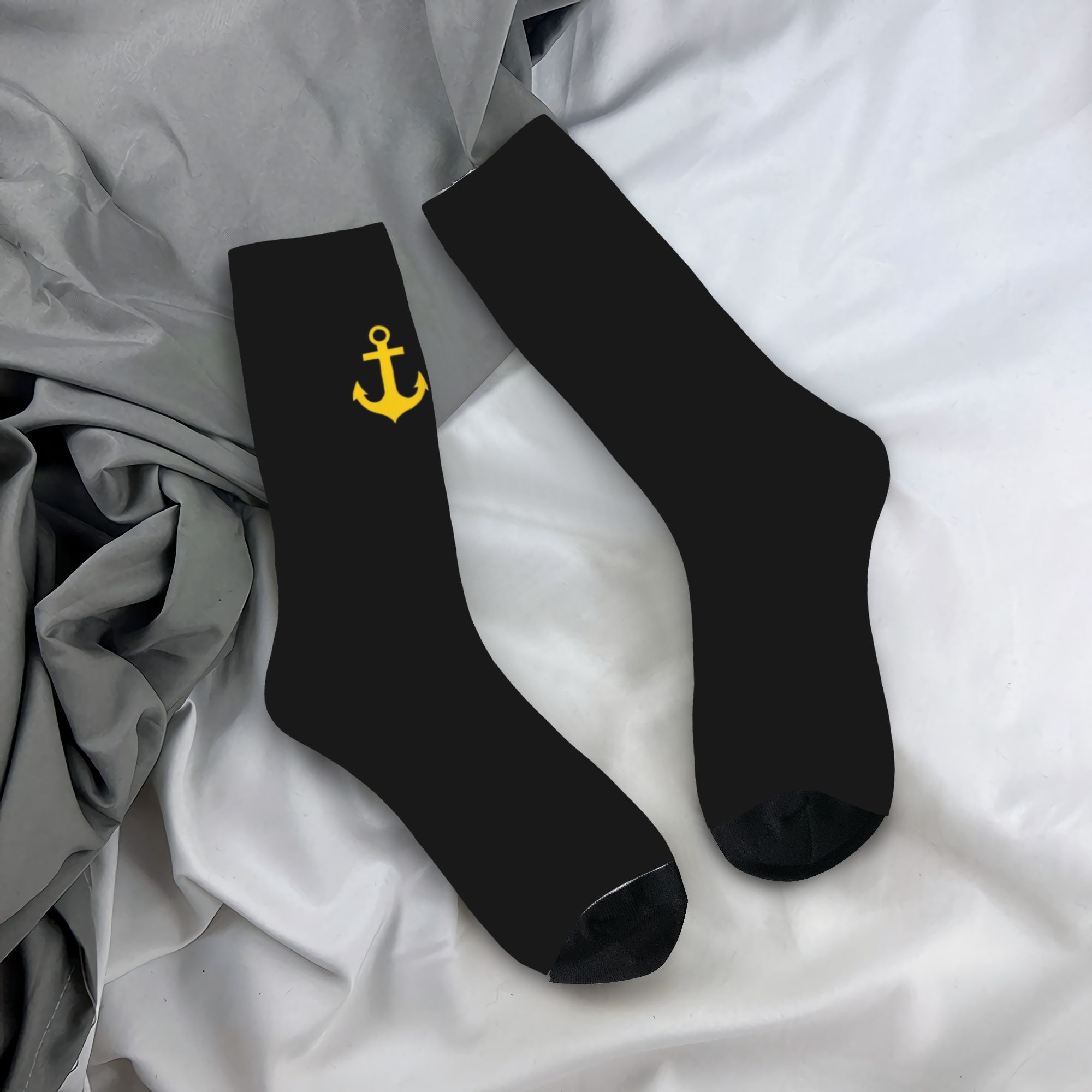 Custom Gold Anchor Logo Men Wo - 3D Printing Gold recension och pris