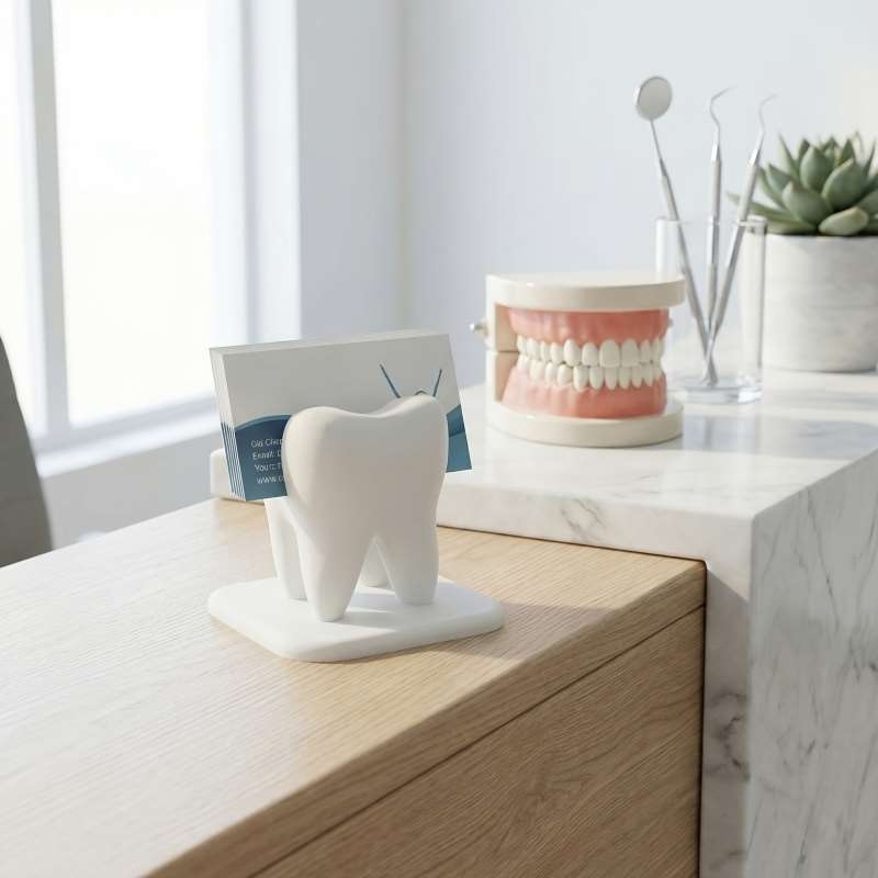 3D Printed Tooth Shaped Busine - 3D Printing Dental recension och pris