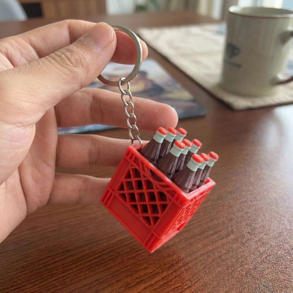3D Printed Soda Crate Clicker  - 3D Printing Aluminium recension och pris