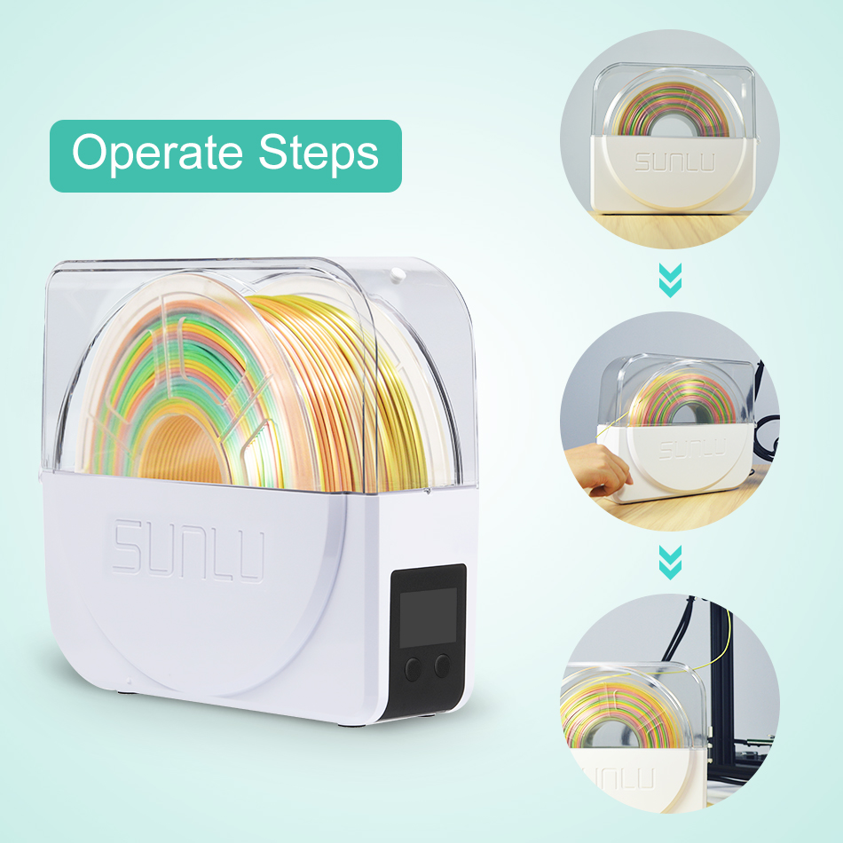 SUNLU Filament Dryer S1 Plus B - 3D Printing Output recension och pris