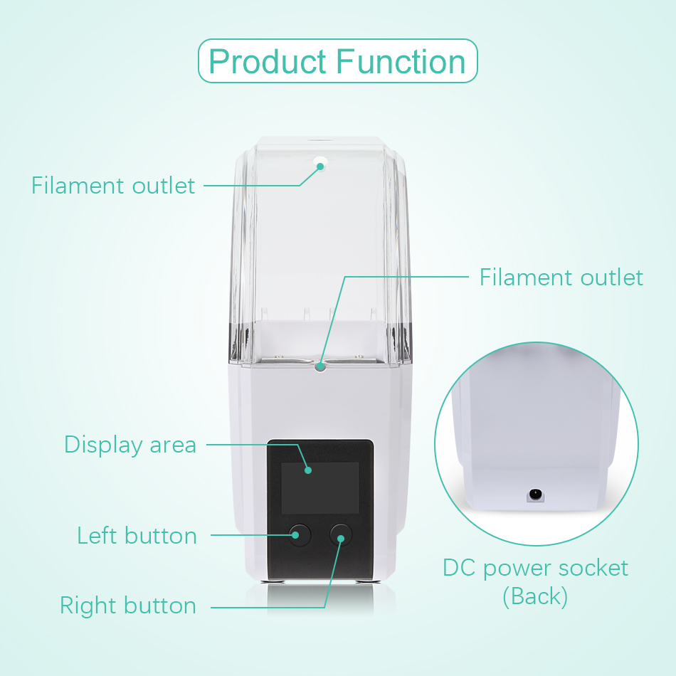 SUNLU Filament Dryer S1 Plus B - 3D Printing Output recension och pris