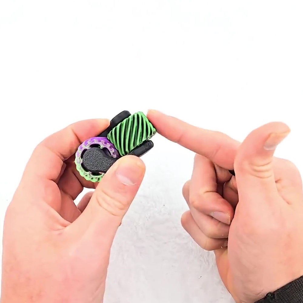 1PCS 3D Printed Fidget Spinner - 3D Printing Gears recension och pris