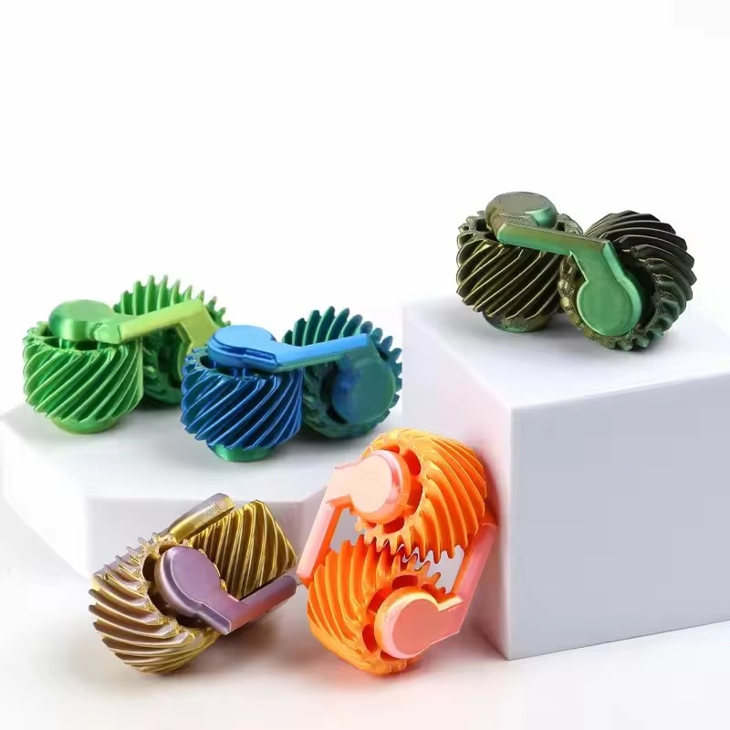 1PCS 3D Printed Fidget Spinner - 3D Printing Gears recension och pris